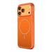 Comma kryt Crystal Shield Magnetic Case pre iPhone 17 Pro Max - Translucent Orange 6942297143388