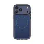 Comma kryt Crystal Shield Magnetic Case pre iPhone 17 Pro - Translucent Blue 6942297143364