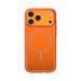 Comma kryt Crystal Shield Magnetic Case pre iPhone 17 Pro - Translucent Orange 6942297143357