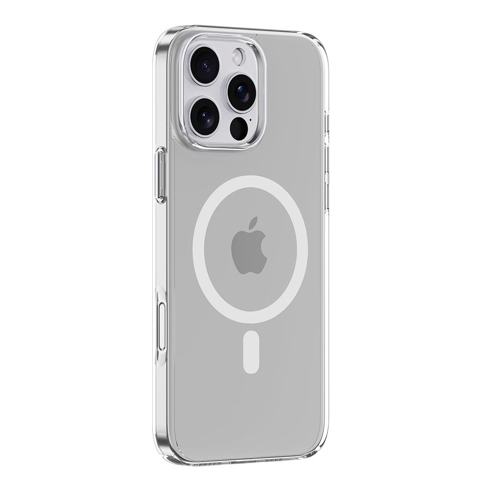 Comma kryt Glass Series Magnetic Case pre iPhone 16 Plus - Clear 6942297113909