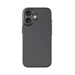 Comma kryt Kevlar Magnetic Shockproof Case pre iPhone 17 - Black 6942297133501