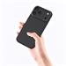 Comma kryt Kevlar Magnetic Shockproof Case pre iPhone 17 Pro Max - Black 6942297133532