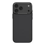 Comma kryt Kevlar Magnetic Shockproof Case pre iPhone 17 Pro Max - Black 6942297133532