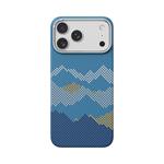 Comma kryt Woven Kevlar Magnetic Shockproof Case pre iPhone 17 Pro - Mountain View 6942297136878