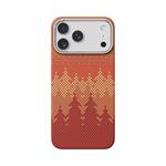 Comma kryt Woven Kevlar Magnetic Shockproof Case pre iPhone 17 Pro - Pinery Forest 6942297136892