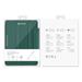 Comma puzdro Rider Magnetic Case pre iPad Pro 12.9" 2018-2022 - Deep Green 6938595380228