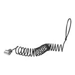 Compulocks Universal PC Cable Lock Peripheral Security Trap Included Silver Coiled Lock - Bezpečnos CL15C