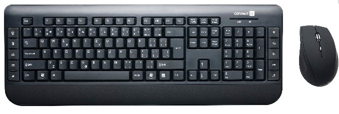 CONNECT IT bezdrátové kombo klávesnice + myš CI-185