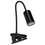 CONNECT IT CLIP 2 stolní Led lampička s klipem, baterie,USB-C, ČERNÁ CLI-7060-BK