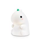 CONNECT IT DINOSAURUS dětské noční světlo, dotykové, 3 úrovně osvětlení, baterie 1200 mAh, bílá CLI-1225-WH