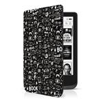 CONNECT IT DOODLE pouzdro pro PocketBook 616/627, ČERNÉ CEB-1076-DD