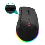 CONNECT IT FOR HEALTH ergonomická vertikální myš s displejem, bezdrátová,2x BT,USB 2,4GHz, RGB Podsvícení, č CMO-4410-BK