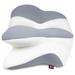 CONNECT IT FOR HEALTH Gemini Anatomický polštář, BÍLO-ŠEDÝ CFH-6032-WH