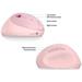 CONNECT IT FOR HEALTH LADIES PINK ergonomická vertikální myš, bezdrátová CMO-2600-PK