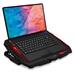 CONNECT IT FrostWind chladicí podložka pod notebook s červeným podsvícením, černá CCP-2200-RD