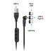 CONNECT IT Magnetic PowerLink 3in1 kabel (USB-C/Lightning/MicroUSB), 2m, ČERNÁ CCA-2200-BK