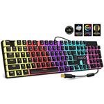 CONNECT IT NEO Pudding mechanická herní klávesnice, rainbow podsvícení, USB (Full Size CZ verze) CKB-3570-CS