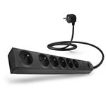 CONNECT IT prodlužovací kabel s přepěťovou ochranou ,6 zásuvek, 1,5 m (černá) CES-1510-BK