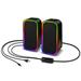 CONNECT IT Reproduktory BIOHAZARD PC, RGB, Bluetooth, 3.5mm, černé CSP-1200-BK