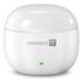 CONNECT IT Sluchátka True Wireless SonicBass, špunty do uší s mikrofonem, Bluetooth, bílá CEP-1100-WH