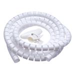 CONNECT IT trubice pro vedení kabelů WINDER, 2,5m x 20mm, bílá CI-679