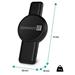 CONNECT IT WatchTravelCharge bezdrátová nabíječka Qi (Apple,Samsung) USB-A/USB-C, ČERNÁ CWC-8030-BK