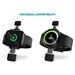 CONNECT IT WatchTravelCharge bezdrátová nabíječka Qi (Apple,Samsung) USB-A/USB-C, ČERNÁ CWC-8030-BK