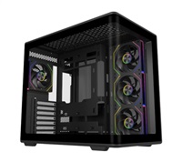Cooler Master case Elite 600, ATX, Průhledná bočnice, 4x 120mm Fan, Černá E600-KGNN-S01