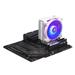 Cooler Master chladič Hyper 212 Halo White, 120mm ARGB, LGA1700, bílá RR-S4WW-20PA-R1