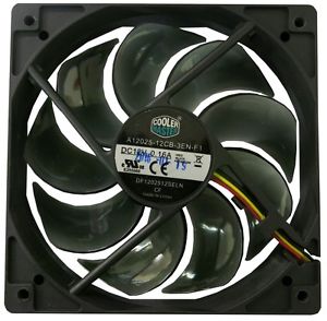 Ventola CoolerMaster 12cm 12V 3Pin (A12025-12CB-3BN-F1) - Nuovo Magazzino