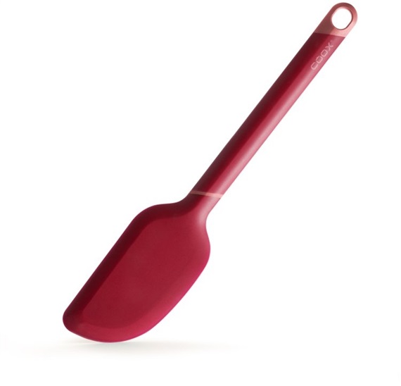 Coox silikovová stěrka SPATULA, červená 4260191684311