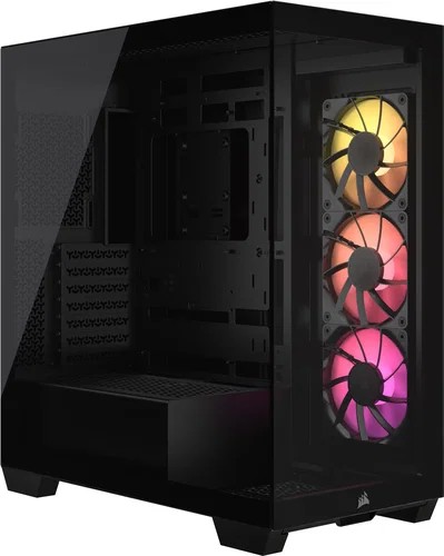 CORSAIR 3500X ARGB TG Mid-Tower Black CC-9011278-WW