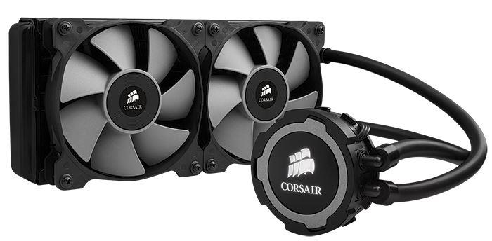 Corsair bezúdržbové vodné chladeni CPU Cooling™ Hydro Series H105, 2x120mm vent. CW-9060016-WW