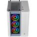 Corsair computer case Crystal Series™ 680X RGB Low Noise ATX, TG, White CC-9011169-WW