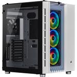 Corsair computer case Crystal Series™ 680X RGB Low Noise ATX, TG, White CC-9011169-WW