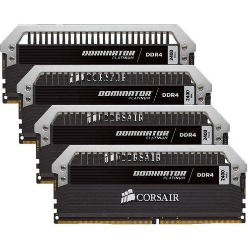 Corsair Dominator Platinum 32GB (Kit 4x8GB) 2400MHz DDR4 CL14 1.2V DIMM, XMP 2.0 CMD32GX4M4A2400C14