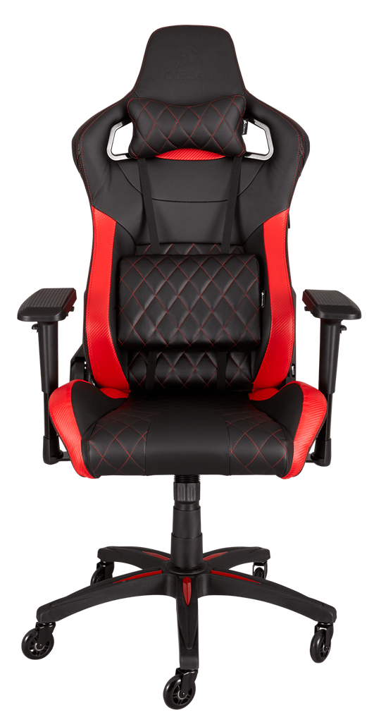 Corsair herná stolička T1 RACE 2018, farba čierno/červená CF-9010013-WW