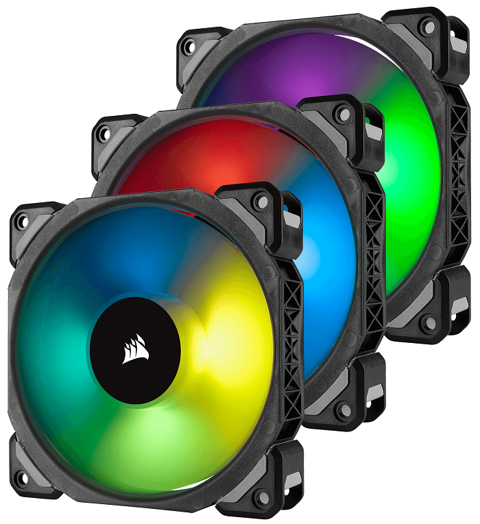 Corsair ML Pro RGB 120 Three Fan Kit High Static Pressure 4 pin CO-9050076-WW