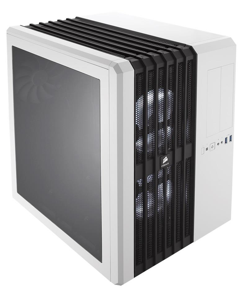 Corsair PC skříň Carbide Series™ Air 540 High Airflow ATX Cube Case, White CC-9011048-WW