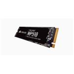 CORSAIR SSD 480GB Force MP510 (R:3480, W:2000 MB/s), M.2 2280 NVMe PCIe, černá CSSD-F480GBMP510B