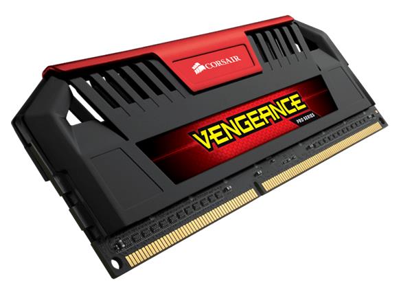 Corsair Vengeance Pro 8GB (Kit 2x4GB) 2133MHz DDR3 CL11 DIMM 1.5V, červený CMY8GX3M2A2133C11R