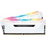 Corsair Vengeance RGB Series LED 16GB, 3600MHz DDR4 CL18 biely chladič CMW16GX4M2C3600C18W