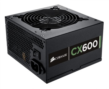Corsair zdroj 600W CX Series CX600, 80 PLUS Bronze, 120mm ventilátor CP-9020048-EU