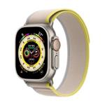 COTECi W97 Ultra Wild Trail Band for Apple Watch 38 / 40 / 41mm Yellow with Beige 21044-YM