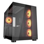 COUGAR FV150 RGB PC Case, Mid tower, Black CGR-5KA1B-RGB