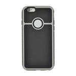 COVER CROME DOTS FOR IPHONE 6 - GREY- SILVER