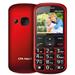 CPA HALO 11 červený nabíjecí stojánek/ pro seniory/ 2,4" barevný display/ SOS tlačítko/ vestavěná svítil 8595097766622