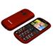 CPA HALO 11 červený nabíjecí stojánek/ pro seniory/ 2,4" barevný display/ SOS tlačítko/ vestavěná svítil 8595097766622