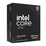 CPU INTEL Core Ultra 5 250KF Plus, až 5.3GHz, 30MB L2, LGA1851, Box (bez chladiče) BX80768250KF