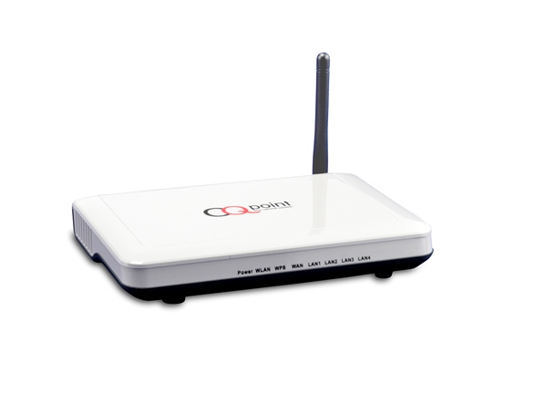 CQpoint CQ-C607 - router Wi-Fi 802.11N s odnímatelnou anténou, 150M